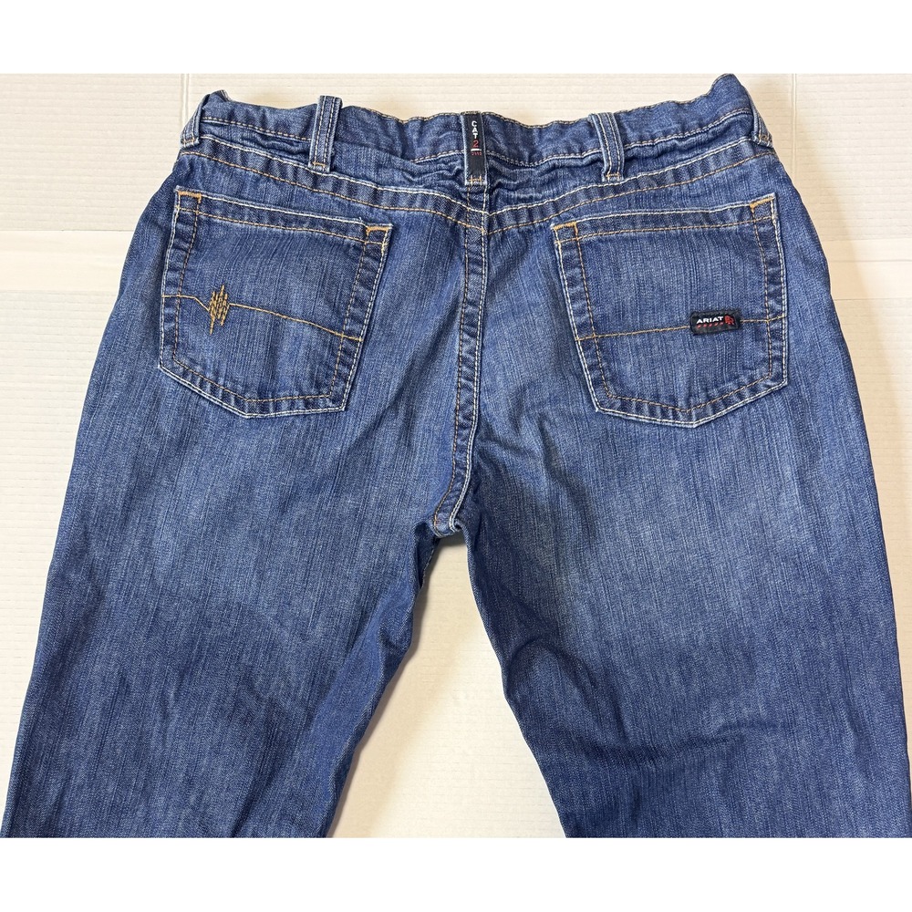 ARIAT M3 FR - Men's Loose Straight Fire Resistant Western Denim Jeans - 36x32